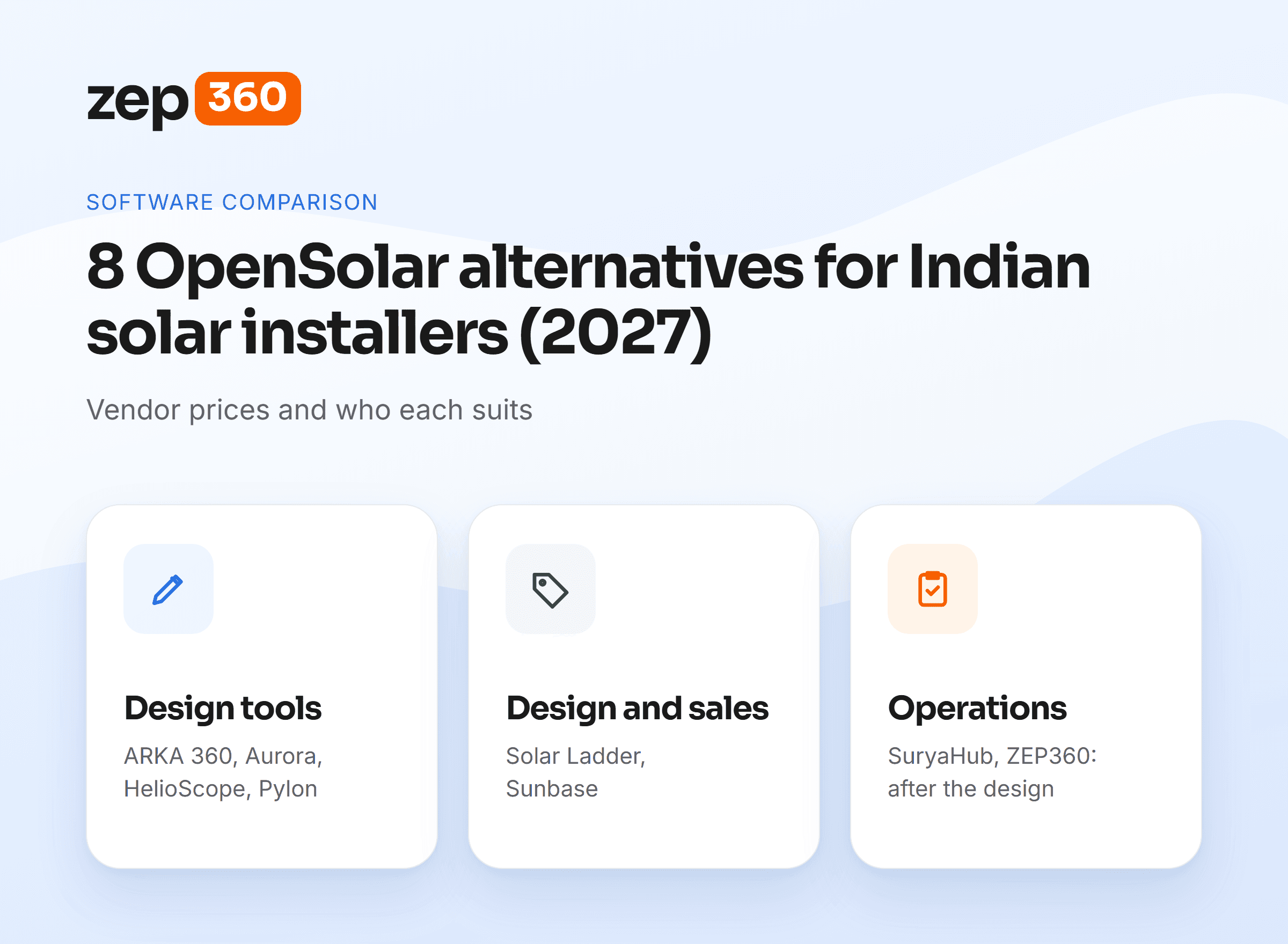 8 OpenSolar Alternatives for Indian Solar Installers (2027)